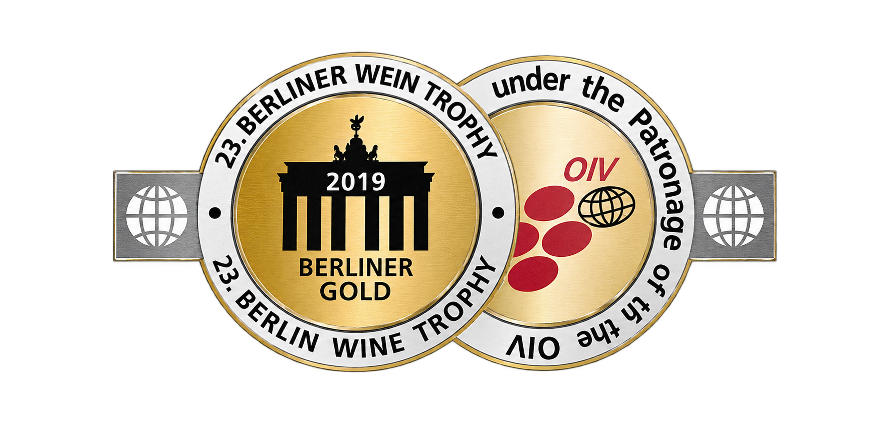 Selo da premia&ccedil;&atilde;o Berliner Wein Trophy